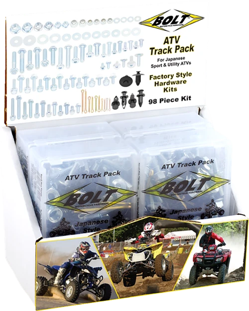 BOLT - 2007-6ATP - Track Pack - ATV - 6 Pack