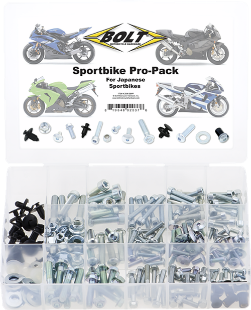 BOLT - 2006-SBPP - Sportbike Pro Pack - 250-Piece
