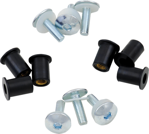 BOLT - 2009-WSF - Fastener Kit - Windscreen - 6 Pack