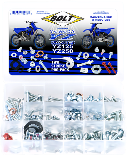BOLT - YZPP-22C - Hardware - Pro Pack - '22-'26 Yamaha YZ 125/250/X