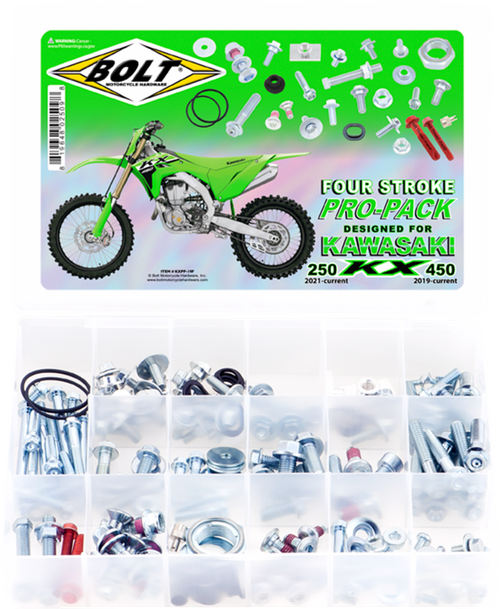 BOLT - KXPP-19F - Hardware - Pro Pack - '21-'26 KX250 / '19-'26 KX450