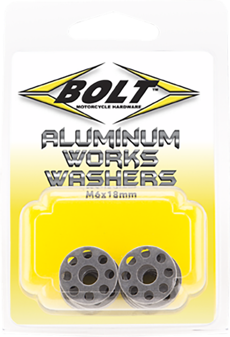 BOLT - 2009-AWW.18 - Works Washers - M6 x 18 - 10 Pack