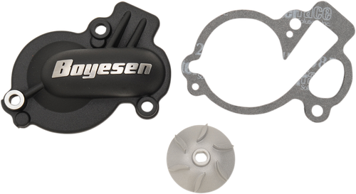 BOYESEN - WPK-45AB - Impeller/Waterpump Cover - Black - Gas Gas/Husqvarna/KTM
