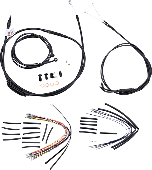 BURLY BRAND - B30-1019 - Control Kit - 18" Ape Hanger Handlebars