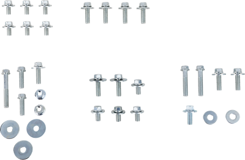 BOLT - KAW-9802105 - Body Work Fastener Kit - '98-'02 Kawasaki KX125/250