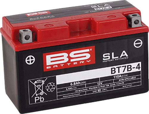 BS BATTERY - 300641 - Battery - BT7B-4 (YT)