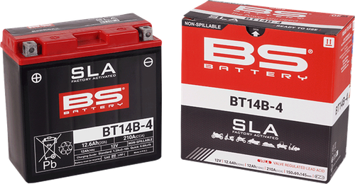 BS BATTERY - 300644 - Battery - BT14B-4 (YT)