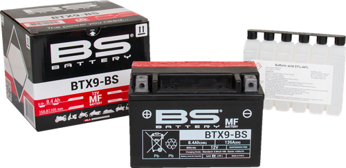BS BATTERY - 300621 - Battery - BTX9-BS (YTX)