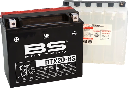 BS BATTERY - 300611 - Battery - BTX20-BS (YTX)
