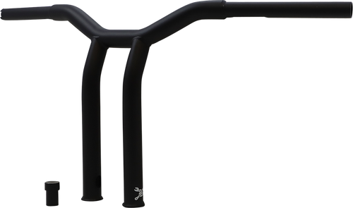 BURLY BRAND - B12-6052SB - Dominator Handlebar - Raked - 12" - Matte Black