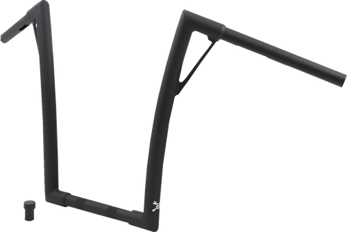 BURLY BRAND - B12-7008TB - Louie Handlebar - 16" - Textured Black