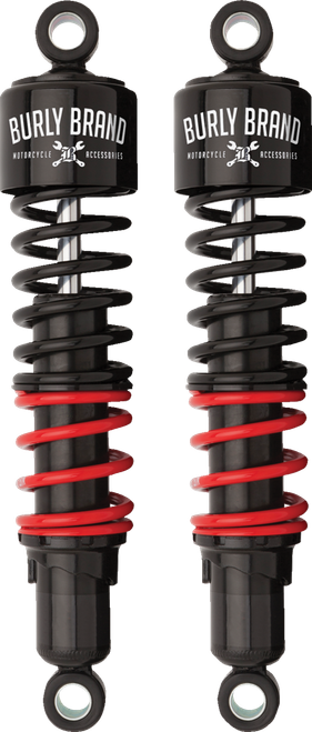 BURLY BRAND - B28-1255 - Stiletto Shock - 12.5" - Black/Red