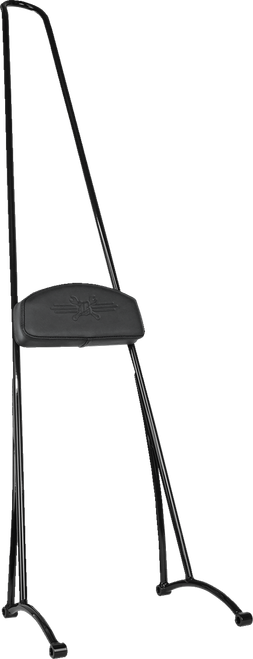 BURLY BRAND - B13-1507B - 40" Stupid Tall Sissy Bar - Black - HD Sportster '04-'22