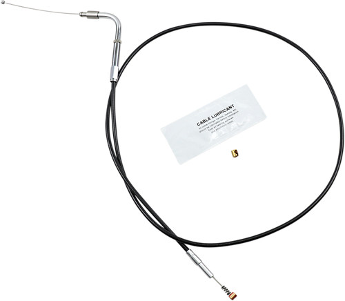 BARNETT - 101304003806 - Black Vinyl Idle Cable - +6" Size - 37" Length