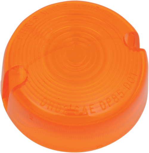 CHRIS PRODUCTS - DHD2A - Rear Turn Signal Lens - Amber - '86-'99 FX