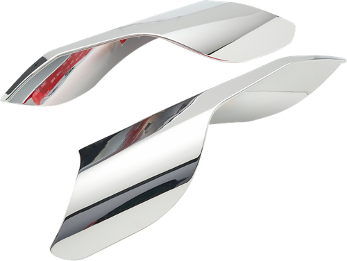 CIRO - 16000 - Heat Deflectors - Chrome - Indian