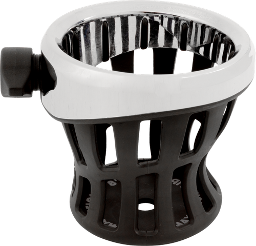 CIRO - 55411 - Gen 2 Drink Holder - Chrome - Black Perch Mount