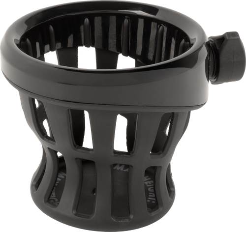 CIRO - 55615 - Gen 2 Drink Holder - Black - Black 1-1/8"/1-1/4" Handlebar Mount
