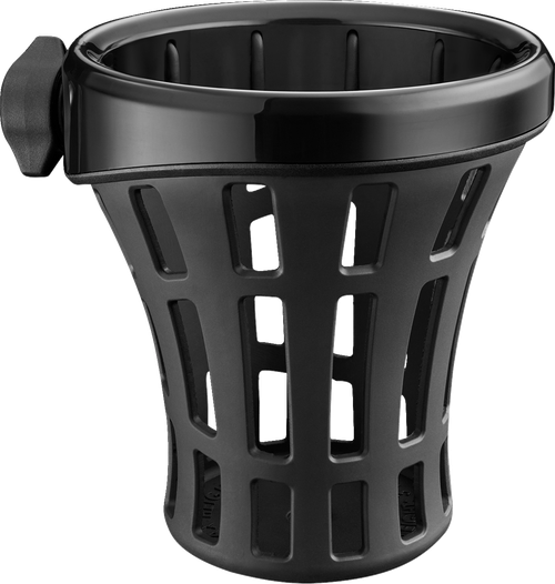 CIRO - 55913 - Gen 2 Drink Holder - Big Ass - Black - Black 7/8"/1" Handlebar Mount