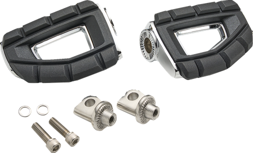 CIRO - 61600 - Chicane Foot Rests - Chrome