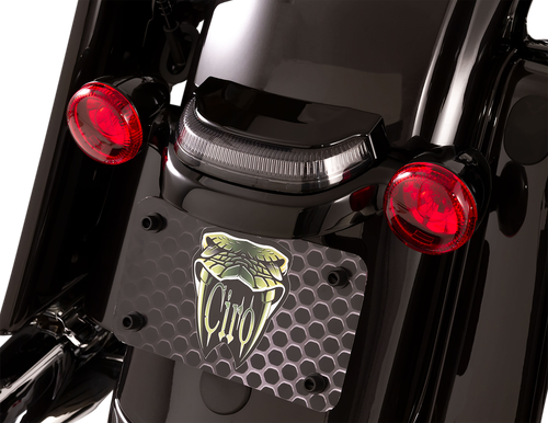CIRO - 40154 - Taillight - Smoke Lens - Black