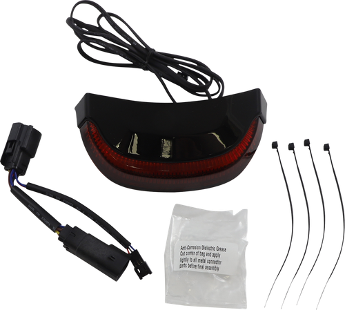 CIRO - 40174 - Taillight - Red Lens - Black