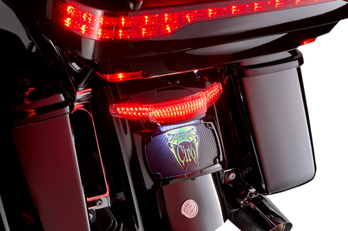 CIRO - 40454 - Taillight/License Plate Mount - Smoke Lens - Black