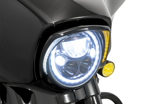 CIRO - 45206 - Headlight Bezel - Black