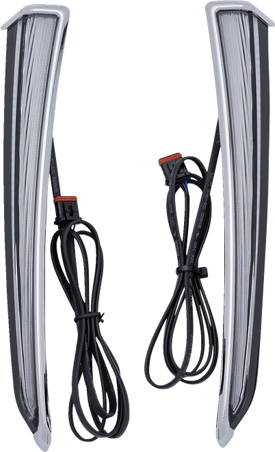 CIRO - 45800 - Lower Fairing Lights - Chrome