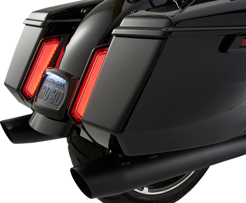 CIRO - 42051 - Filler Panel Tail Lights - Smoke Lens - Black