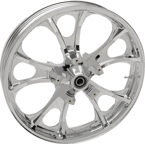 COASTAL MOTO - 3D-LGO213CH - Wheel - Largo 3D - Front - Dual Disc/without ABS - Chrome - 21x3.5 - '08+ FL