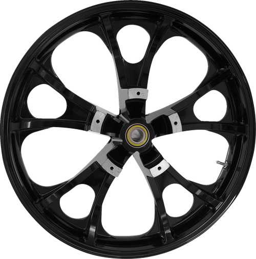 COASTAL MOTO - 3D-LGO213SB07 - Wheel - Largo 3D - Front - Dual Disc/without ABS - Black - 21x3.5