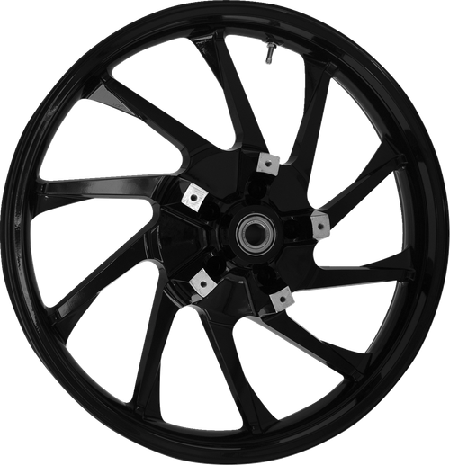 COASTAL MOTO - 3D-HUR213SB07 - Wheel - Hurricane 3D - Front - Dual Disc/without ABS - Black - 21x3.5