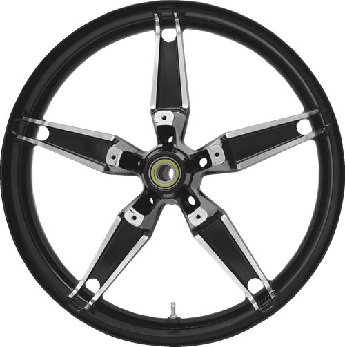 COASTAL MOTO - 3D-DAY213BC-ABST - Wheel - Daytona - Front - Dual Disc/with ABS - Black Cut - 21x3.5