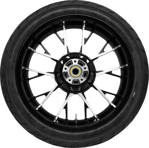 COASTAL MOTO - PKG-MAR185BC-ABST - Marlin Rear Wheel - Black Cut (18") | Dunlop Tire (180/55B18)