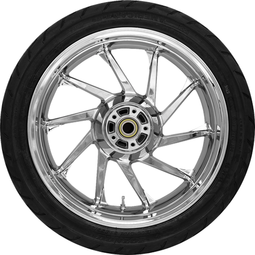 COASTAL MOTO - PKG-HUR185CH-24ABST - Hurricane Rear Wheel - Chrome (18") | Dunlop AE Tire (180/55B18))