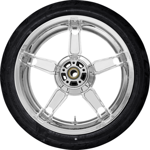 COASTAL MOTO - PKG-DAY185CH-24ABST - Daytona Rear Wheel - Chrome (18") | Dunlop AE Tire (180/55B18)
