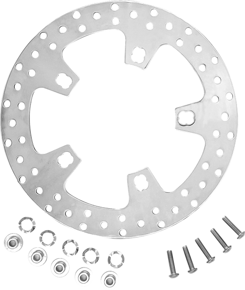 COASTAL MOTO - CM-FR-115P - Brake Rotor - 11.5" - Front - Polished - '00-'07 Touring