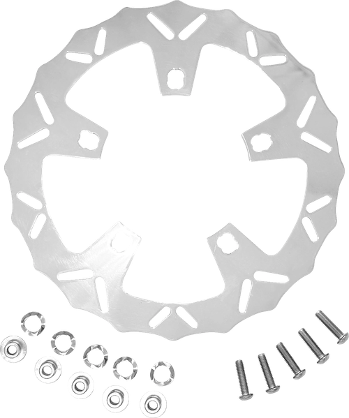 COASTAL MOTO - CM-FR-118DRP - Brake Rotor - 11.8" - Front - Polished - '14-'23 Touring