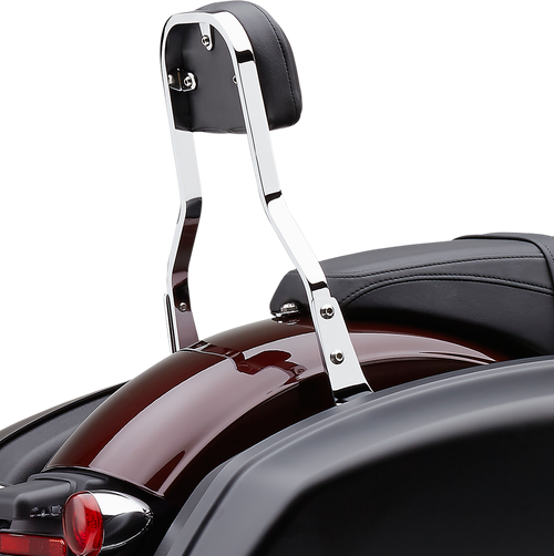 COBRA - 602-2051 - Backrest Kit - 14" - Chrome - FLSB