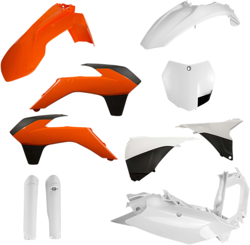 ACERBIS - 2403095135 - Full Body Kit - '16 OEM Orange/White/Black - KTM - SX/XC '15-'16
