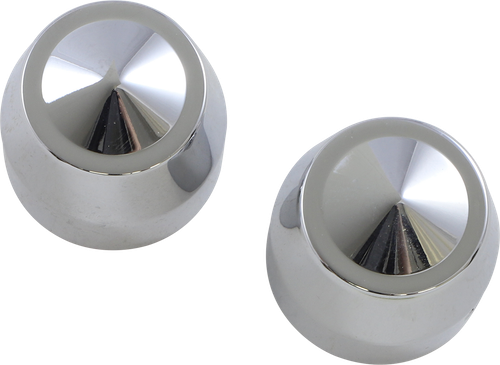 ACCUTRONIX - TAC101-EC - Axle Caps - Elite - Chrome - 1" - Pair