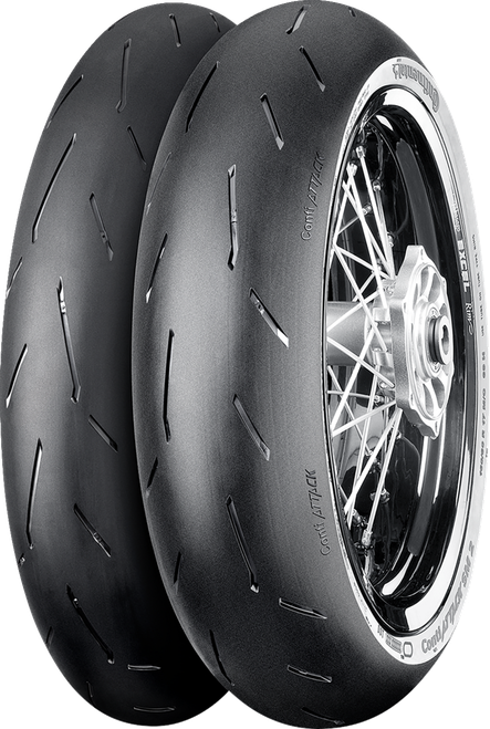CONTINENTAL - 02447740000 - Tire - ContiAttack SM 2 - Front - 120/70R17 - 58H