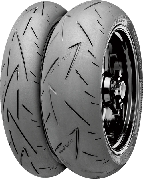 CONTINENTAL - 02440100000 - Tire - ContiSportAttack 2 - Rear - 180/55ZR17 - (73W)