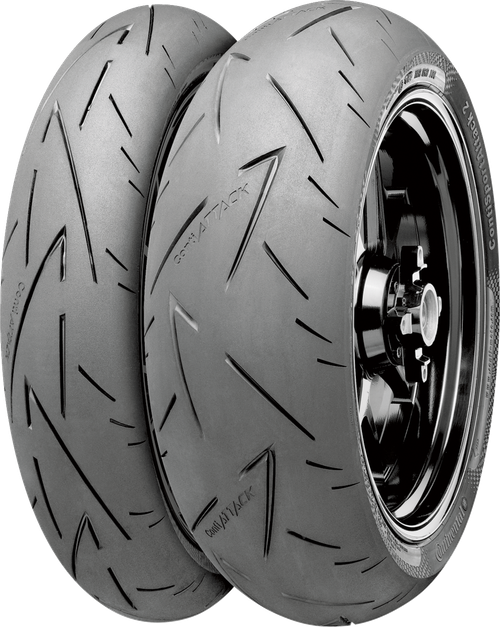 CONTINENTAL - 02440120000 - Tire - ContiSportAttack 2 - Rear - 190/50ZR17 - (73W)