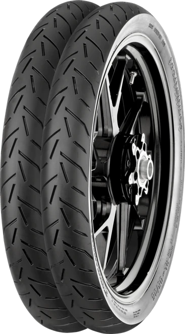 CONTINENTAL - 02403990000 - Tire - ContiStreet - Rear - 80/90-17 - 47P