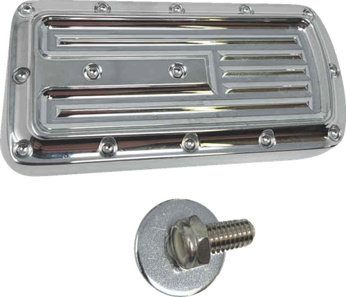 COVINGTONS - C1942-C - Brake Pedal - Dimpled - Chrome