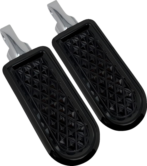 COVINGTONS - C3043-B - Foot Pegs - Diamondback - Black