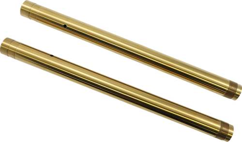 CUSTOM CYCLE ENGINEERING - 710072 - Inverted Fork Tubes - 43 mm - Stock - Gold