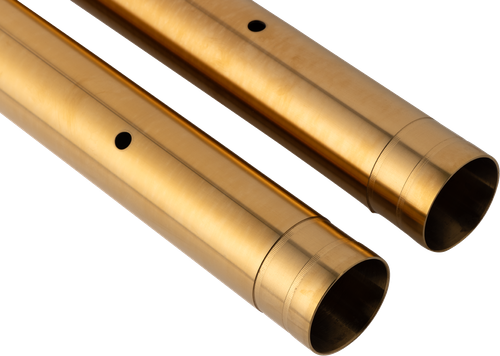 CUSTOM CYCLE ENGINEERING - 710132 - Fork Tubes - 47 mm - 20.88" - Gold